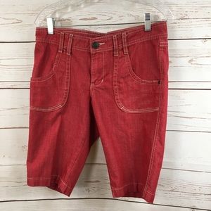 Ladies  JR Do You Jou Jou red shorts